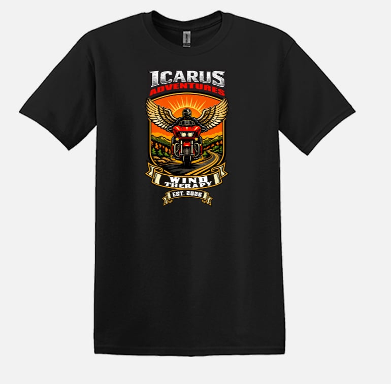 Icarus Adventures Wind Therapy Shirt (Black)
